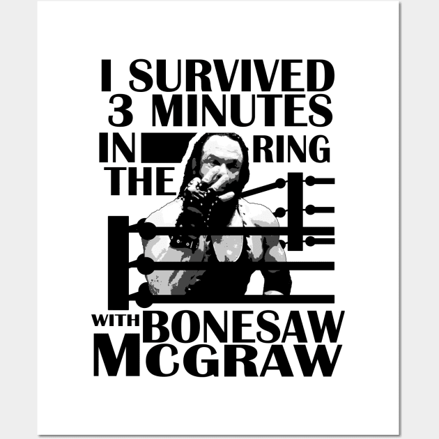 Three Minutes with Bonesaw Wall Art by red-leaf